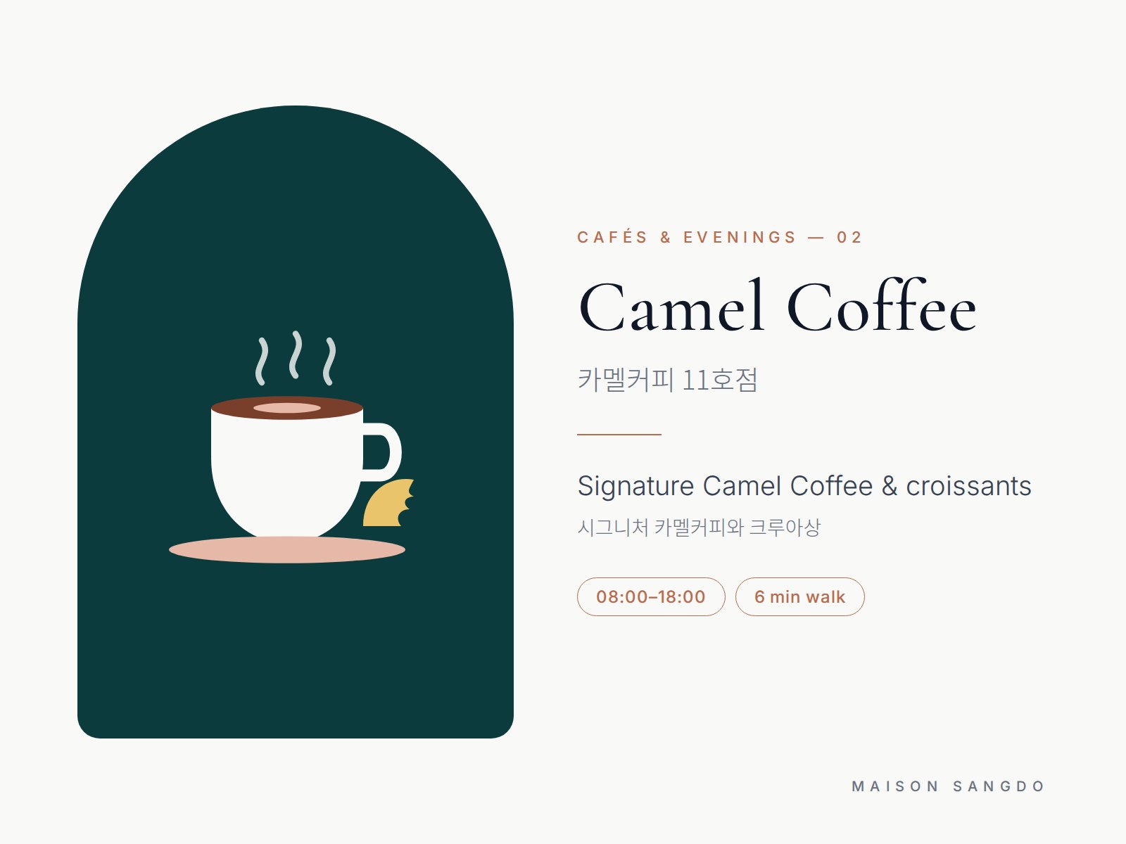 Camel Coffee, illustration